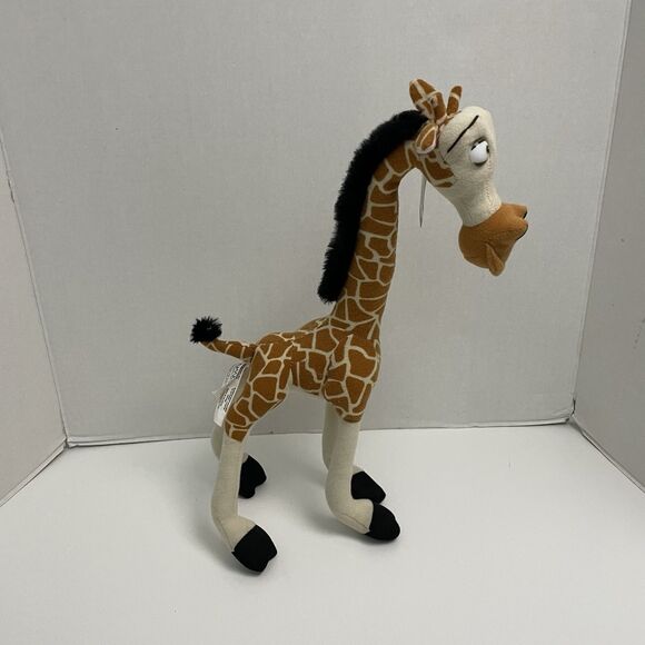 Vintage Nanco Dreamworks Madagascar Melman Giraffe Plush Stuffed Animal 2004 - Picture 6 of 9